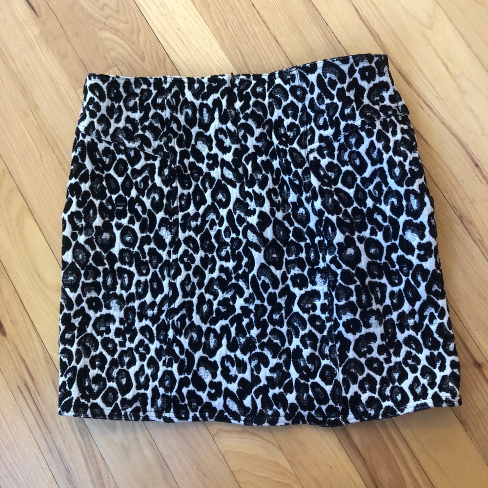 Cheetah Mini Skirt